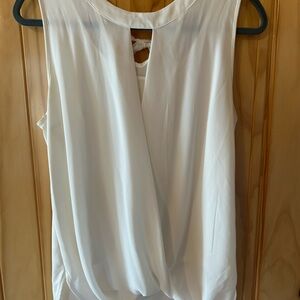 41 Hawthorn Ivory Sleeveless Blouse